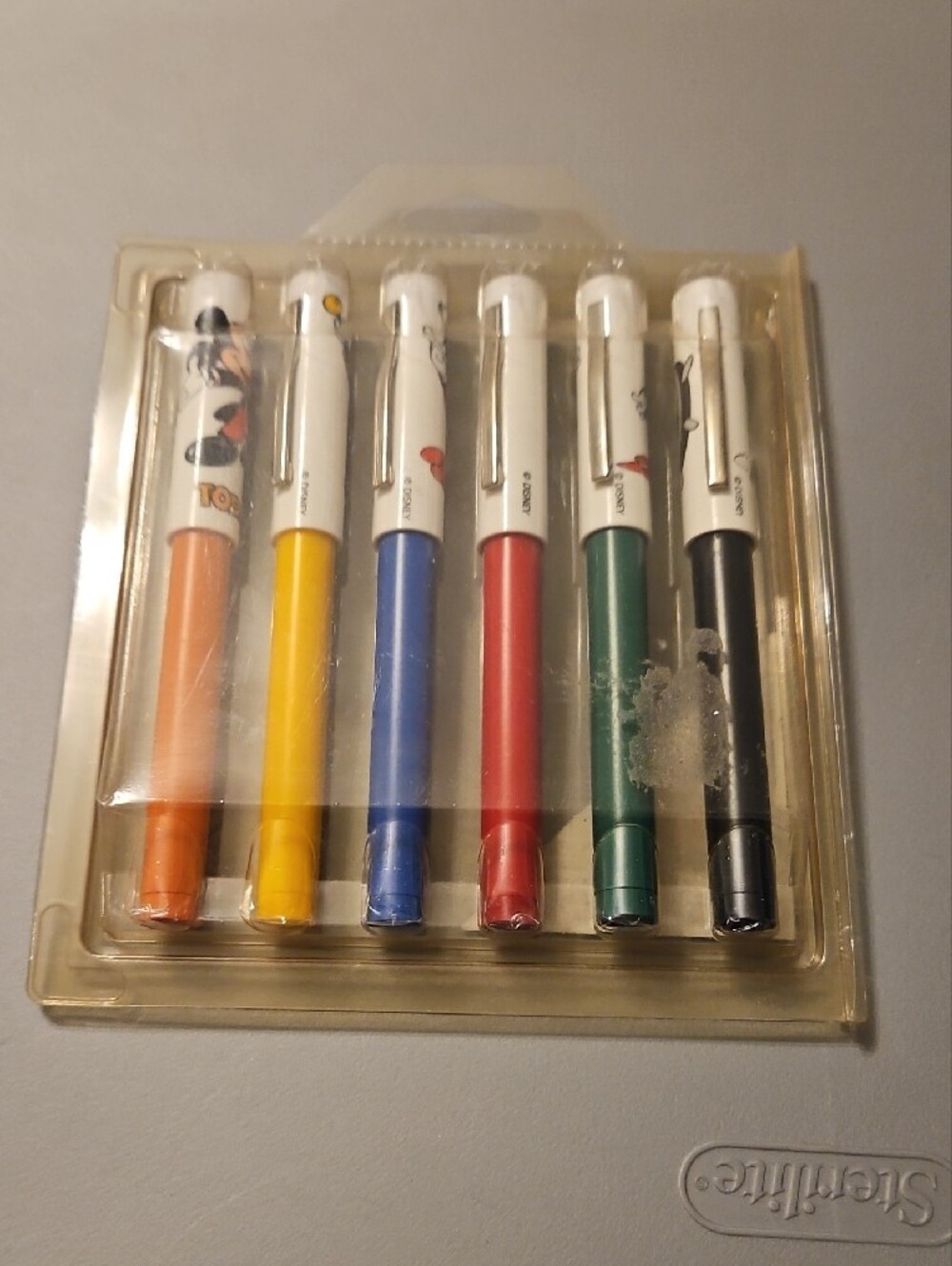 Mickey Unlimited Colorful Pen Gift Set - Red, Blue, Yellow, Orange, Green, Black - Picture 2 of 2